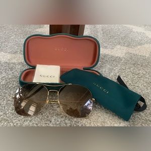 Gucci Aviator Sunglasses GG0501S-006 NWOT
